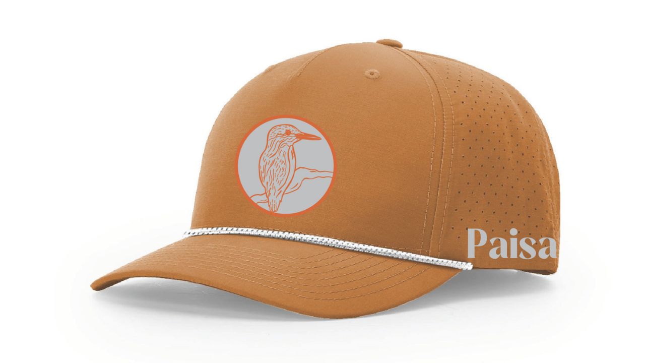 brown cap